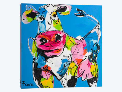 Colourful Art Cow