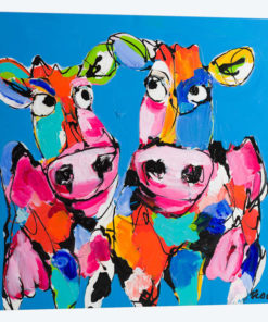 Colourful Art Cows