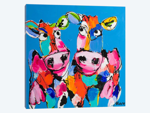 Colourful Art Cows