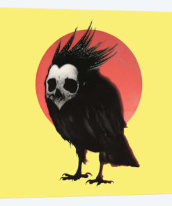 Birdie, Yellow Background