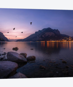 Summer Sunset In Lecco
