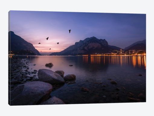 Summer Sunset In Lecco