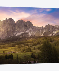 Sunset From Cortina