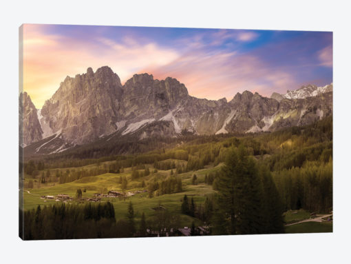 Sunset From Cortina