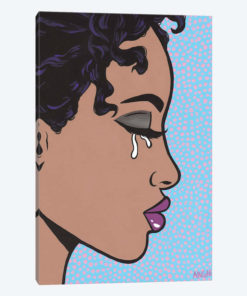 Black Model Sad Girl