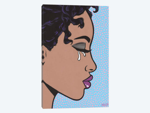 Black Model Sad Girl