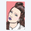 Brunette Comic Girl