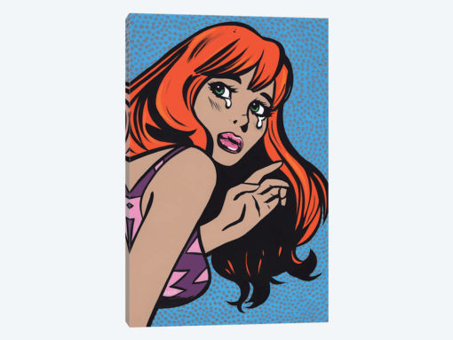 Ginger Crying Comic Girl