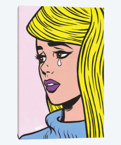 Blonde Crying Girl