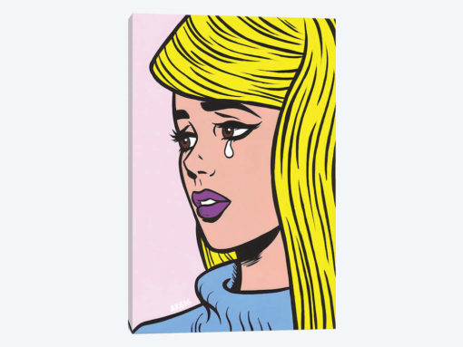 Blonde Crying Girl