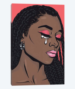 Coral Crying Comic Girl