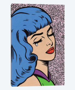 Blue Crying Girl