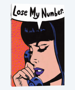 Lose My Number Comic Girl