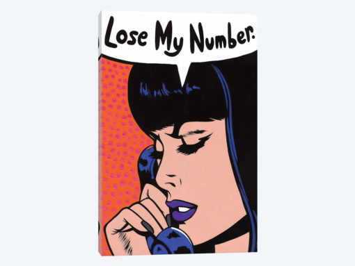 Lose My Number Comic Girl