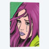 Magenta Crying Girl