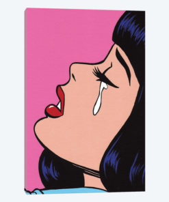 Black Bangs Crying Girl