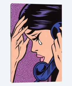 Telephone Crying Girl