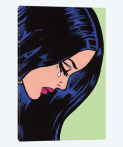 Black Hair Crying Girl