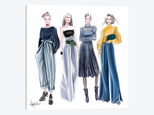 Four In Blue