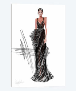 Couture Black Dress