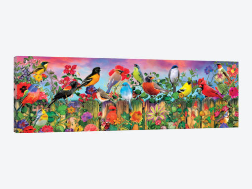 Birds And Blooms Garden I