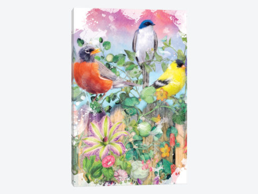 Birds And Blooms Garden II