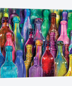 Colorful Glass Bottles