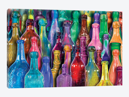 Colorful Glass Bottles