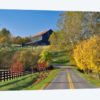 Rural Autumn Landscape II, Bluegrass Region, Kentucky, USA
