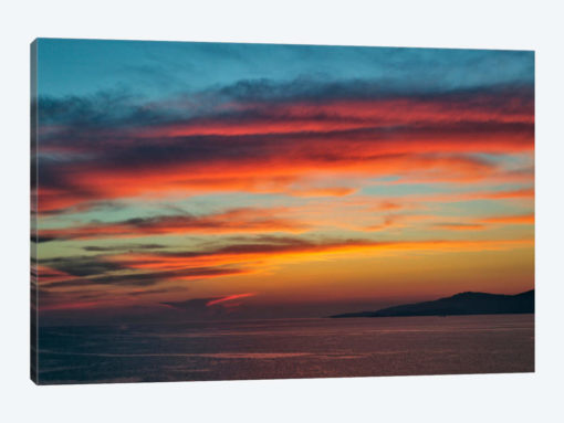 Majestic Seascape Sunset, Mykonos, Cyclades, Greece