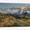 Autumn, Aspen Trees and Sneffels Range, Uncompahgre National Forest, Colorado I