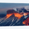 Paine Massif at sunset, Torres del Paine National Park, Chile, Patagonia II