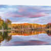 Red Jack Lake and sunrise reflection, Alger County, Michigan.