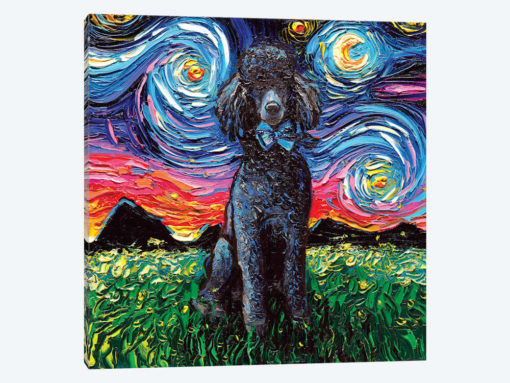 Black Poodle Night