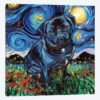 Black Pug Night