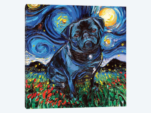 Black Pug Night
