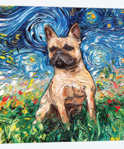 Fawn French Bulldog Night