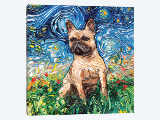 Fawn French Bulldog Night