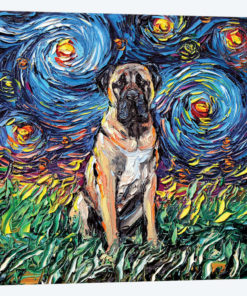 Fawn Mastiff Night