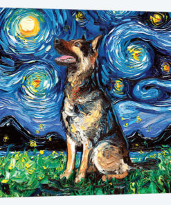 German Shepherd Night II