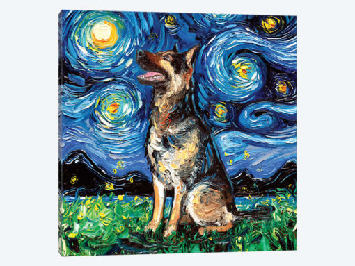 German Shepherd Night II