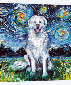 Great Pyrenees Night