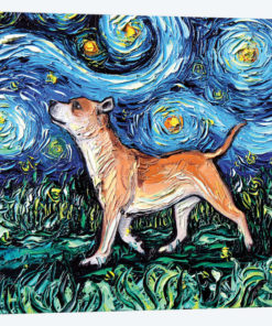 Staffordshire Bull Terrier Night