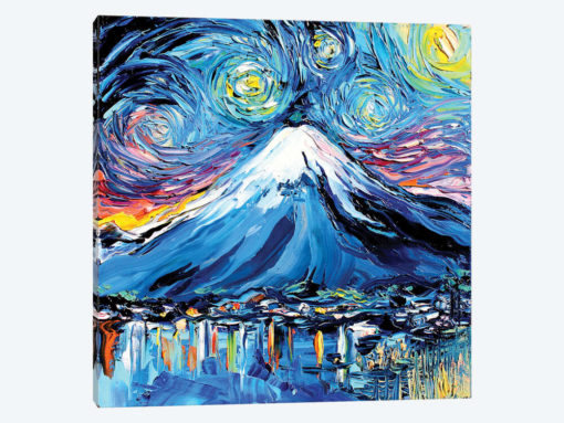 Van Gogh Never Saw Fuji