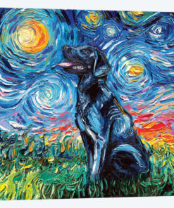 Black Labrador Night I