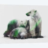 Arctic Polar Bear Family