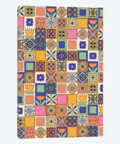 Hand Drawn Floral Patchwork