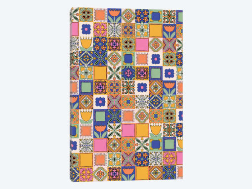 Hand Drawn Floral Patchwork
