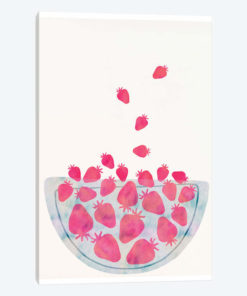 Magic Strawberries In The Bowl