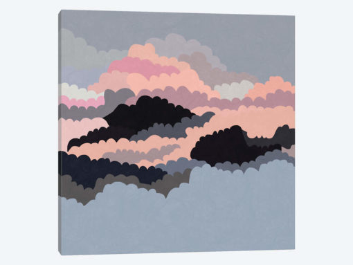 Magic Sunset Clouds On The Sky